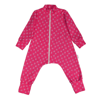 Комбинезон-пижама на молнии легкий "Цветочный луг" ЛКМ-БК-ЦЛ (размер 92) - Пижамы - интернет гипермаркет детской одежды Смартордер